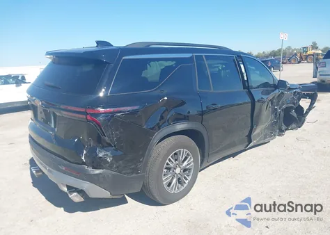 2025 Chevrolet Traverse Fwd Lt из США, поврежденный, VIN 1GNERGRS8SJ203702